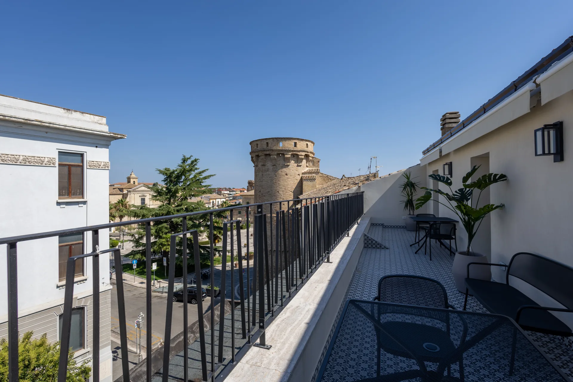 Il belvedere della terrazza